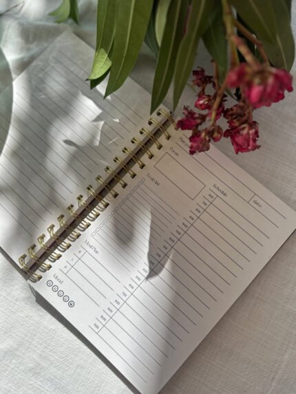 Daily Planner-Divine Red