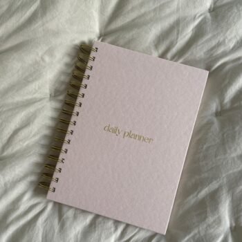 Daily Planner-Powder Pink