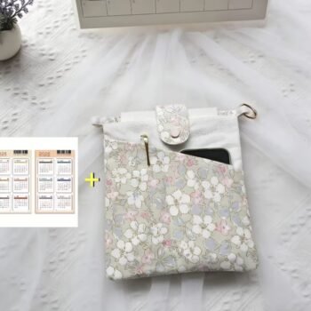 Book Pouch-Jasmine