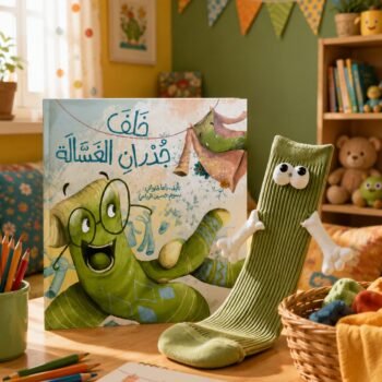 باقة خلف جدران الغسالة (قصة+هدية)
